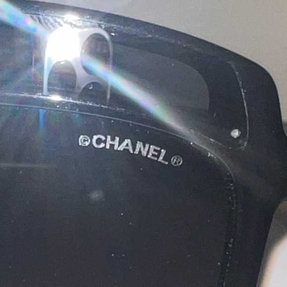 CHANEL 5378 NWOT Square Sunglasses with Grey/Blue Mirror lenses. - Picture 7 of 13